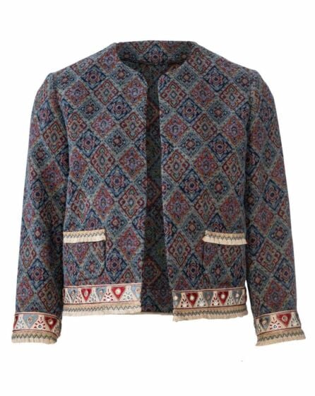A, B Veste en Jacquard n°110 | Burda Style 10/20
