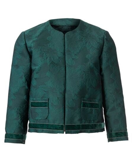 A, B Veste en Jacquard n°110 | Burda Style 10/20