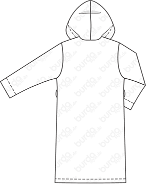 Peignoir en Coton n°124 | Burda Style 10/20