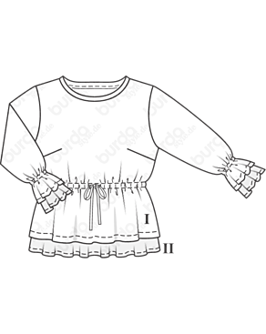 Top en Jersey n°127 | Burda Style 10/20