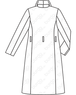 Manteau en Laine n°117 | Burda Style 11/20