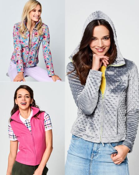 Veste en Tissu de jogging n°1 | Burda Easy 2/20