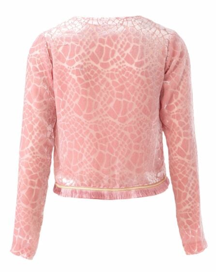 Cardigan en Velours n°1 | Burda Easy 3/20