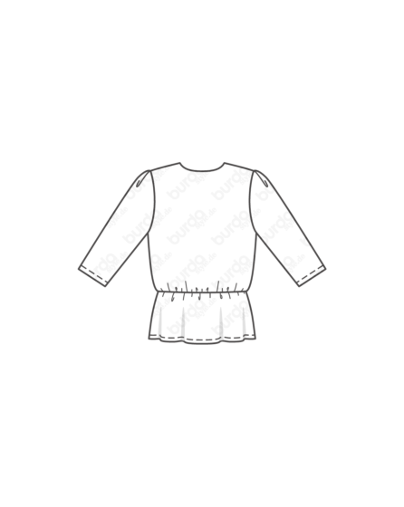 Robe en Crêpe n°3 | Burda Easy 5/20