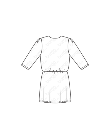 Robe en Crêpe n°3 | Burda Easy 5/20