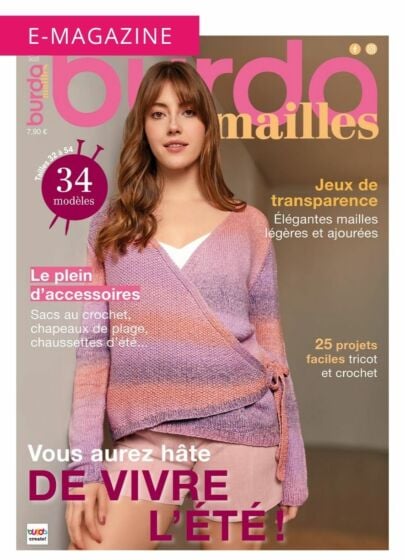 Burda Mailles n°22 | "Vous aurez hâte de vivre l'été" | e-magazine