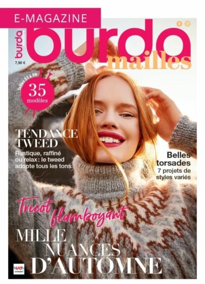 Burda Mailles n°23 | "Mille nuances d'automne" | e-magazine