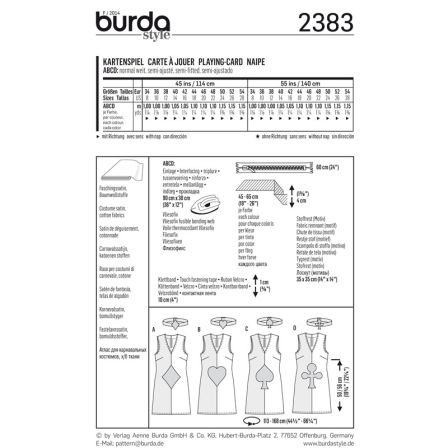robe carte à jouer n°2383