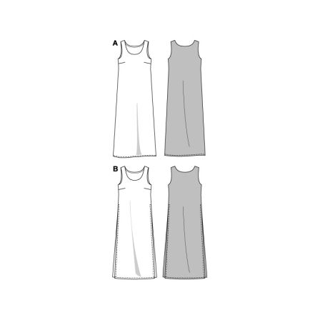 Robe semi-ajustée n°2943
