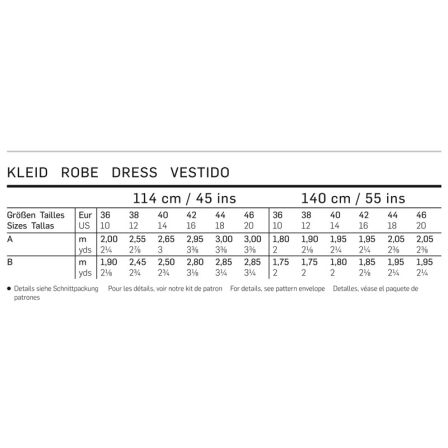 Robe semi-ajustée n°2943