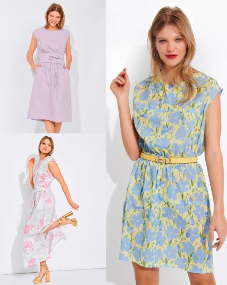 Robe en Crepe 2 Burda Easy 3 2021