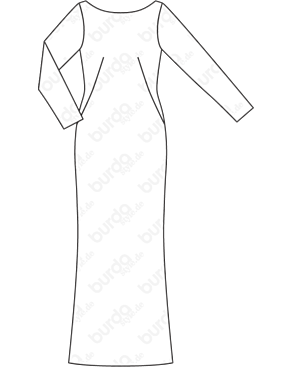 Robe en Sequin n°111 | Burda Style 12/20