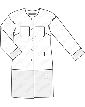 Manteau en Laine n°116 | Burda Style 12/20