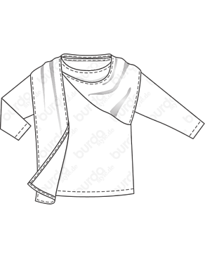Pullover en Maille n°127 | Burda Style 12/20