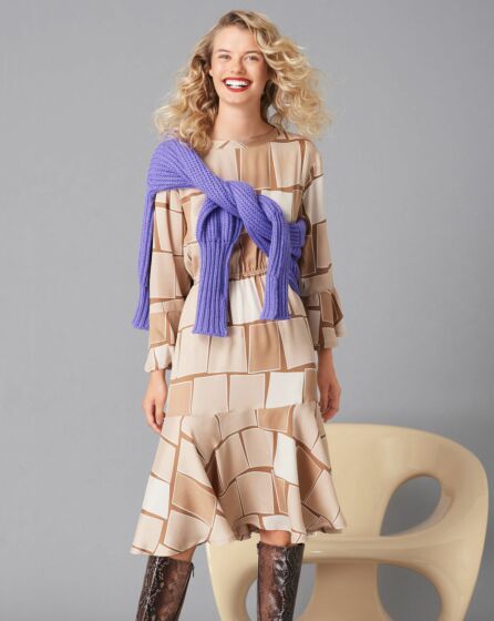 Robe en Tissu léger n°115 | Burda Style 01/21