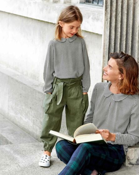 Blouse en Viscose n°132 | Burda Style 01/21