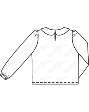 Blouse en Viscose n°132 | Burda Style 01/21