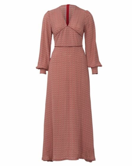 Robe en Viscose n°110 | Burda Style 02/21