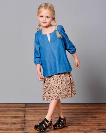 Chemisier en Denim n°132 | Burda Style 02/21