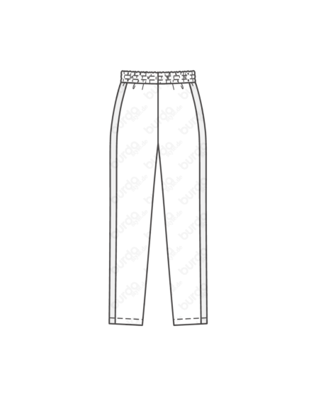 Pantalon en Tissu de jogging n°4 | Burda Easy 1/21
