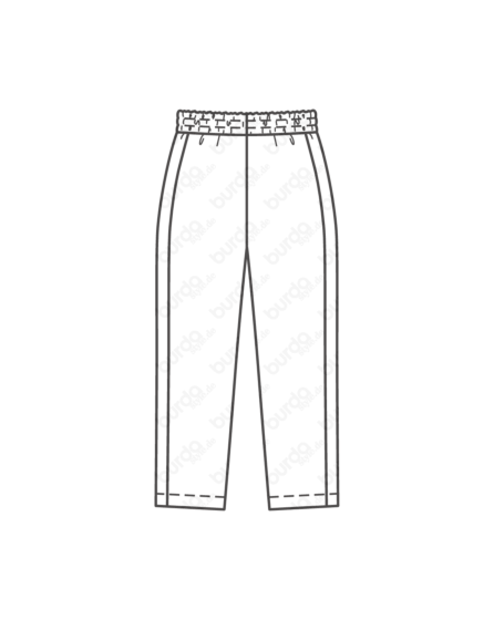 Pantalon en Tissu de jogging n°4 | Burda Easy 1/21
