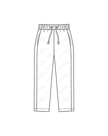Pantalon en Tissu de jogging n°4 | Burda Easy 1/21