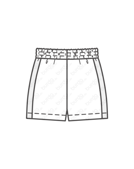 Pantalon en Tissu de jogging n°4 | Burda Easy 1/21