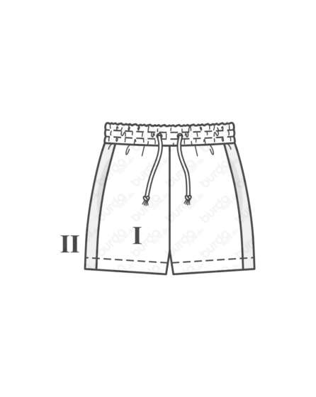 Pantalon en Tissu de jogging n°4 | Burda Easy 1/21