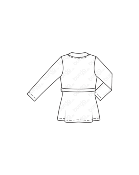 Top en Tissu mailles n°111 | Burda Style 3/21