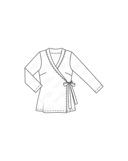 Top en Tissu mailles n°111 | Burda Style 3/21