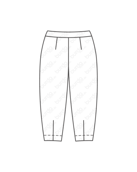 Pantalon en Twill n°126 | Burda Style 3/21