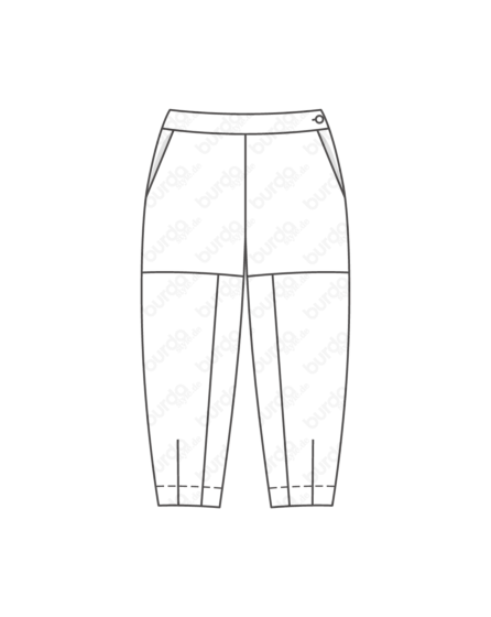 Pantalon en Twill n°126 | Burda Style 3/21