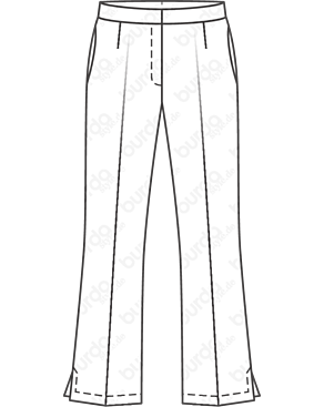 Pantalon en Coton n°108 | Burda Style 4/21