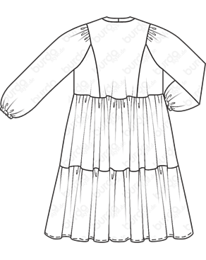 Robe en Lin n°127 | Burda Style 6/21