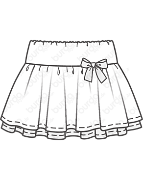 Jupe en Coton n°132 | Burda Style 6/21