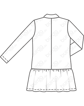 Robe en Viscose n°109 | Burda Style 05/21
