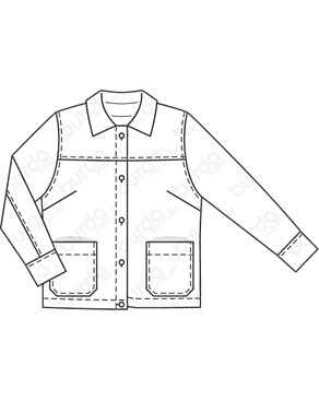 Veste en Coton n°121 | Burda Style 05/21