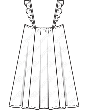 Robe en Coton n°109 | Burda Style 07/21