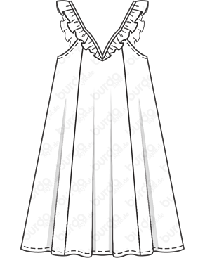 Robe en Coton n°109 | Burda Style 07/21