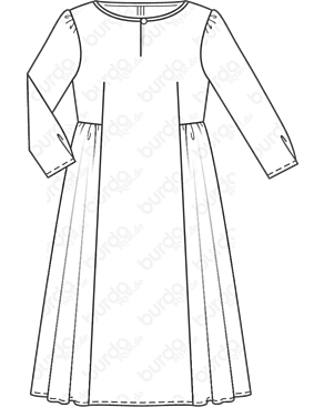 Robe en Lin n°119 | Burda Style 07/21