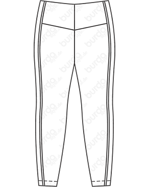 Legging en Jersey n°127 | Burda Style 08/21