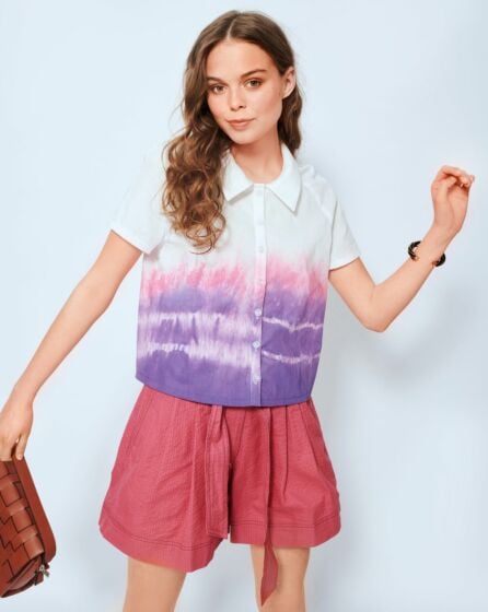 Blouse en Popeline n°3 | Burda Easy 4/2021