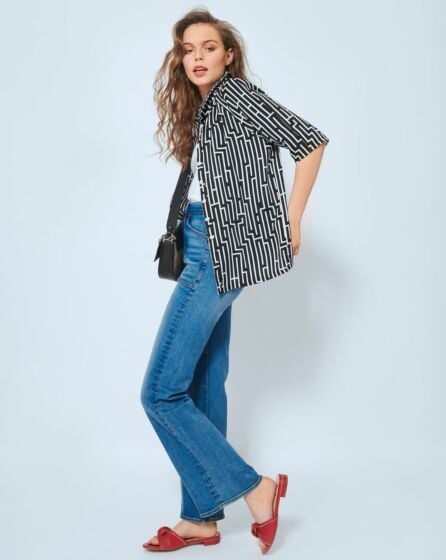 Blouse en Popeline n°3 | Burda Easy 4/2021
