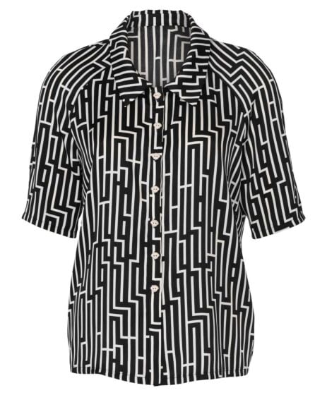 Blouse en Popeline n°3 | Burda Easy 4/2021