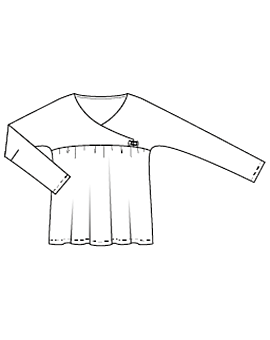 Chemisier en Viscose., Rayon n°121 | Burda Style 09/21