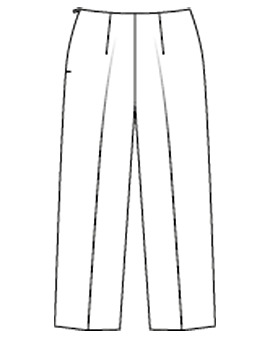 Pantalon en Tissu mélangé n°126 | Burda Style 09/21