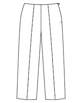 Pantalon en Tissu mélangé n°126 | Burda Style 09/21