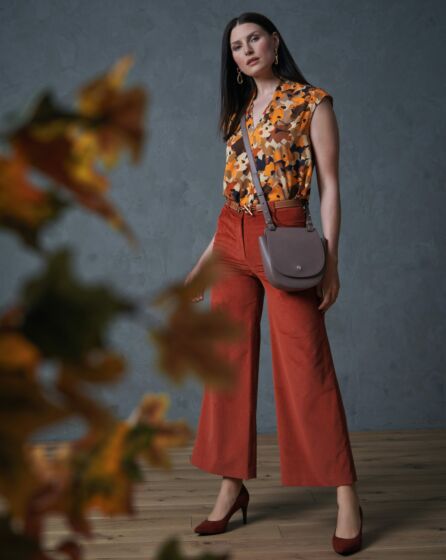 Pantalon en Velours n°106 | Burda Style 10/21