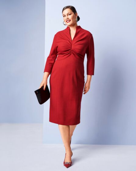 Robe en maille n°402 | Burda Style HS Plus Automne/Hiver