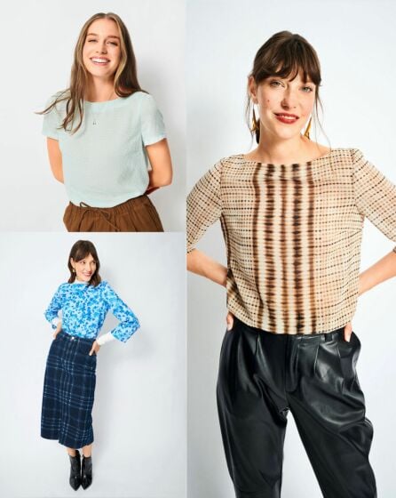 Top en Popeline n° 4 | Burda Easy n°6/2021